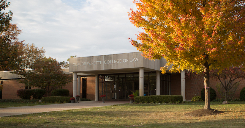 law school fall leaves
