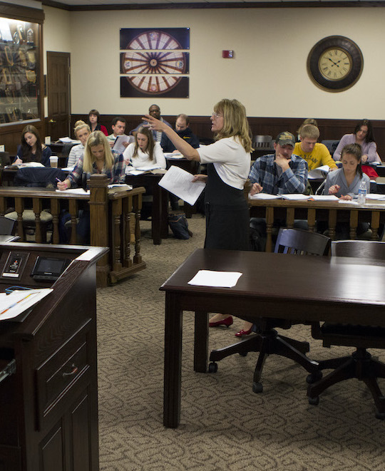 professor nancy sabol teaching