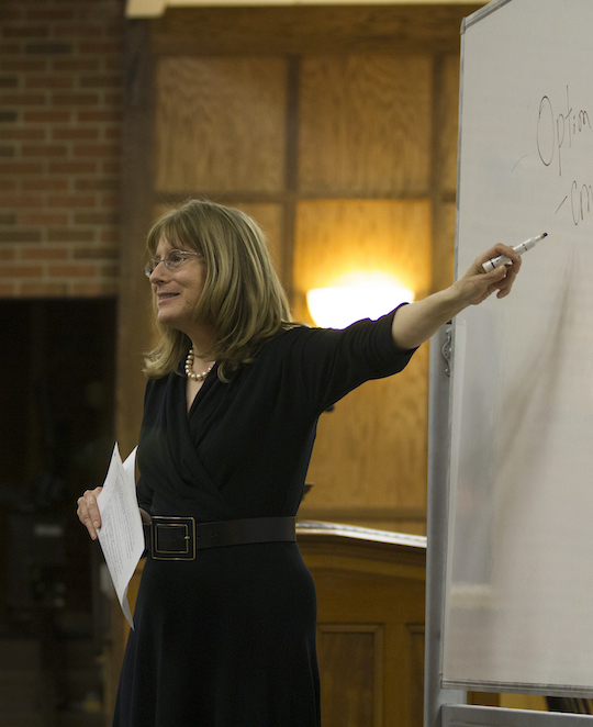 professor nancy sabol teaching