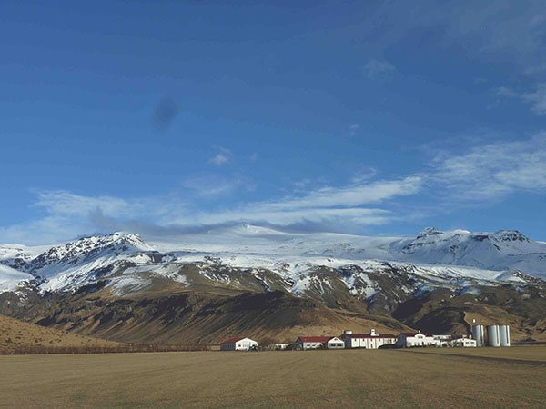 Iceland mountain view