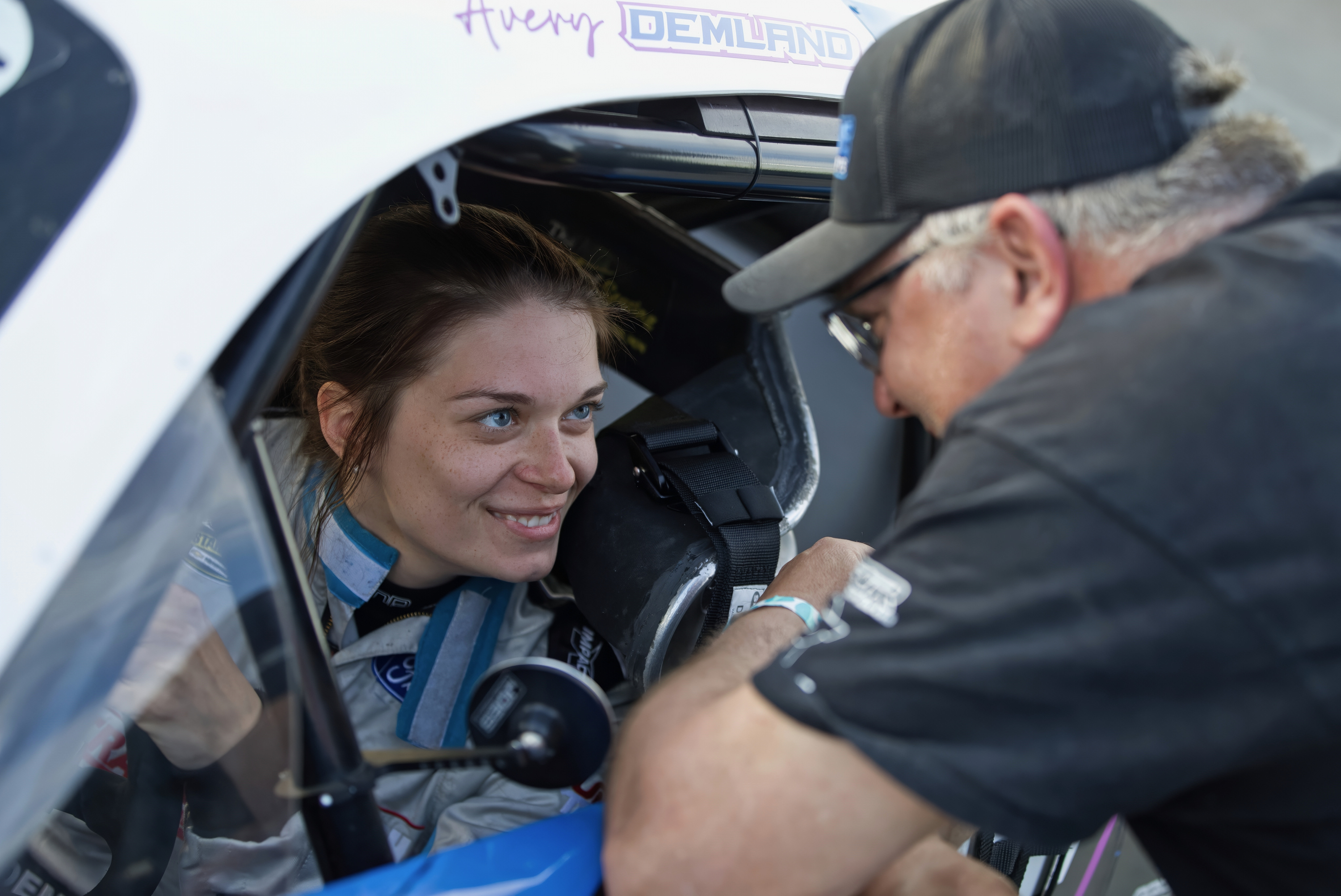 Avery Demland excels on and off race track