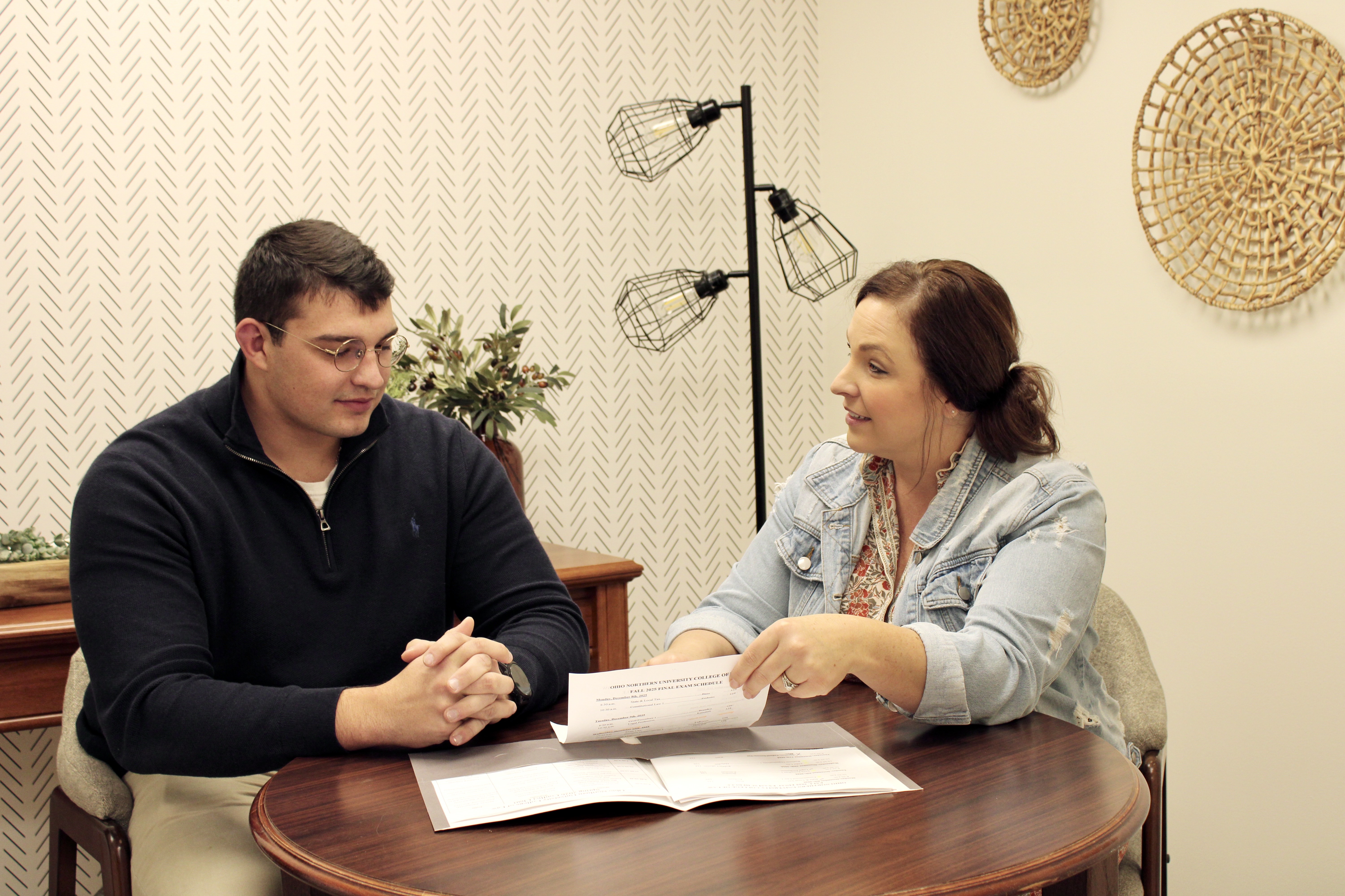 Samuel Sherrer and Amber Schumacher