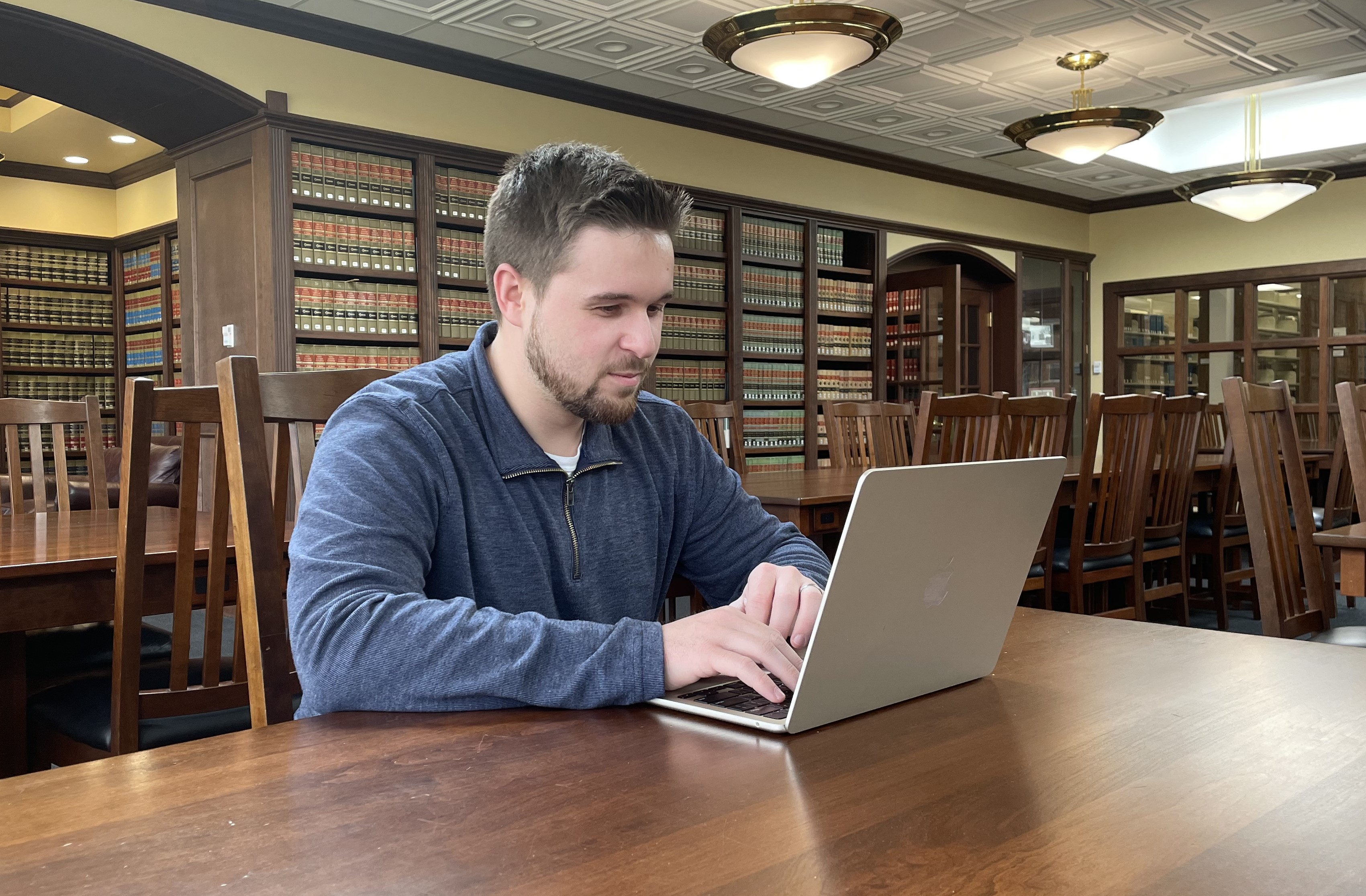 Blake Bailey attends Duke Conference on National Security