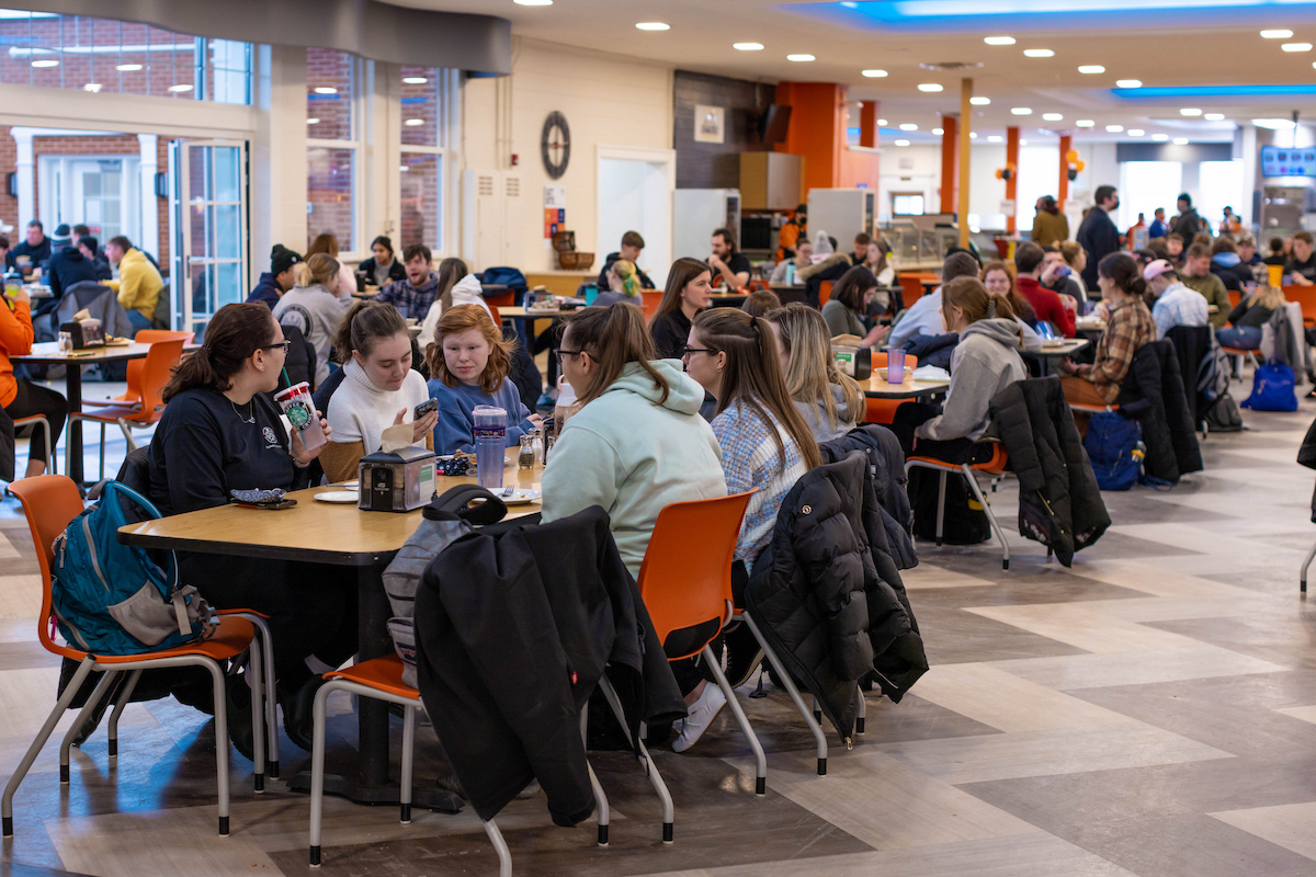 On campus dining
