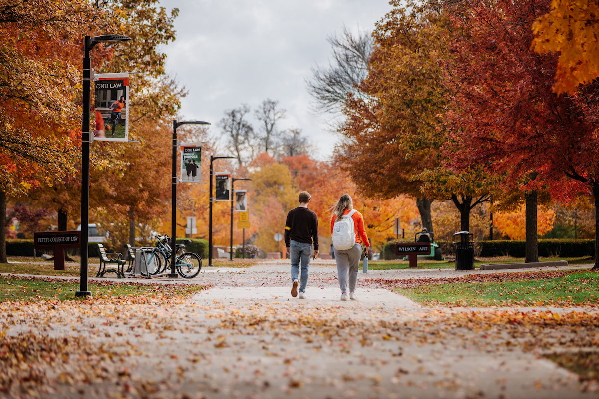 fall campus beauty shop