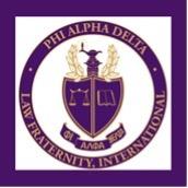 Phi Alpha Delta Law Fraternity International logo